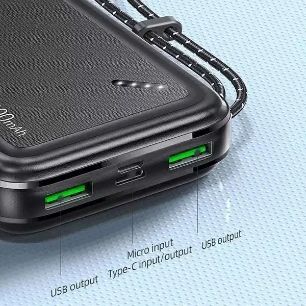 Powerbank USAMS PB60 20000mAh 22,5W Czarny