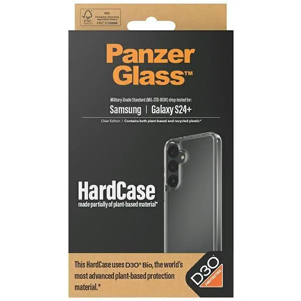 Etui PanzerGlass HardCase Samsung Galaxy S24+ S926 Przezroczysty
