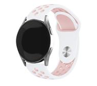 Zdjęcia - Pasek do smartwatcha / smartbanda Beline do Watch 22mm Sport Silicone uniwersalny Biało-różowy
