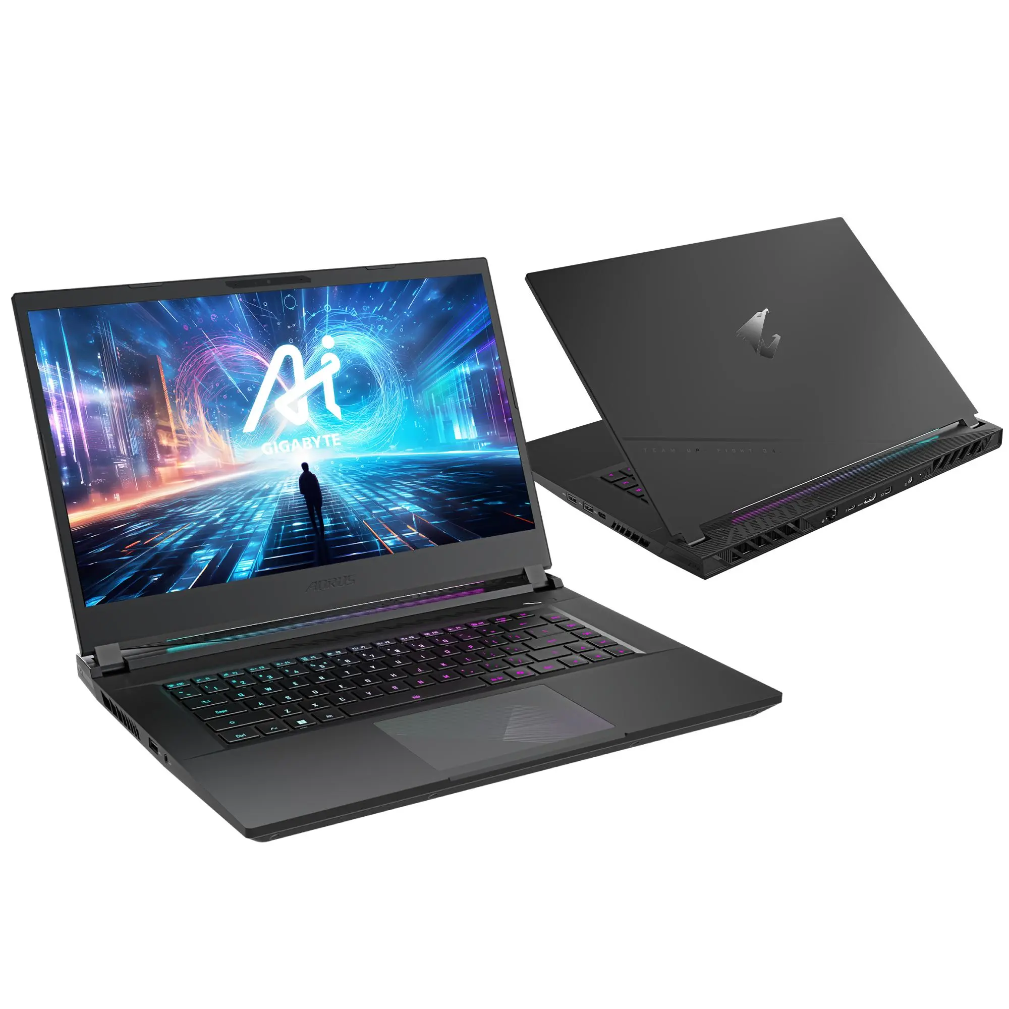 Laptop gamingowy Gigabyte AORUS 15 2024 BKG-13EE754SH 15,6" 165Hz Ultra 7 155H 16GB RAM 1TB Dysk SSD RTX4060 DLSS3 Win11 Czarny