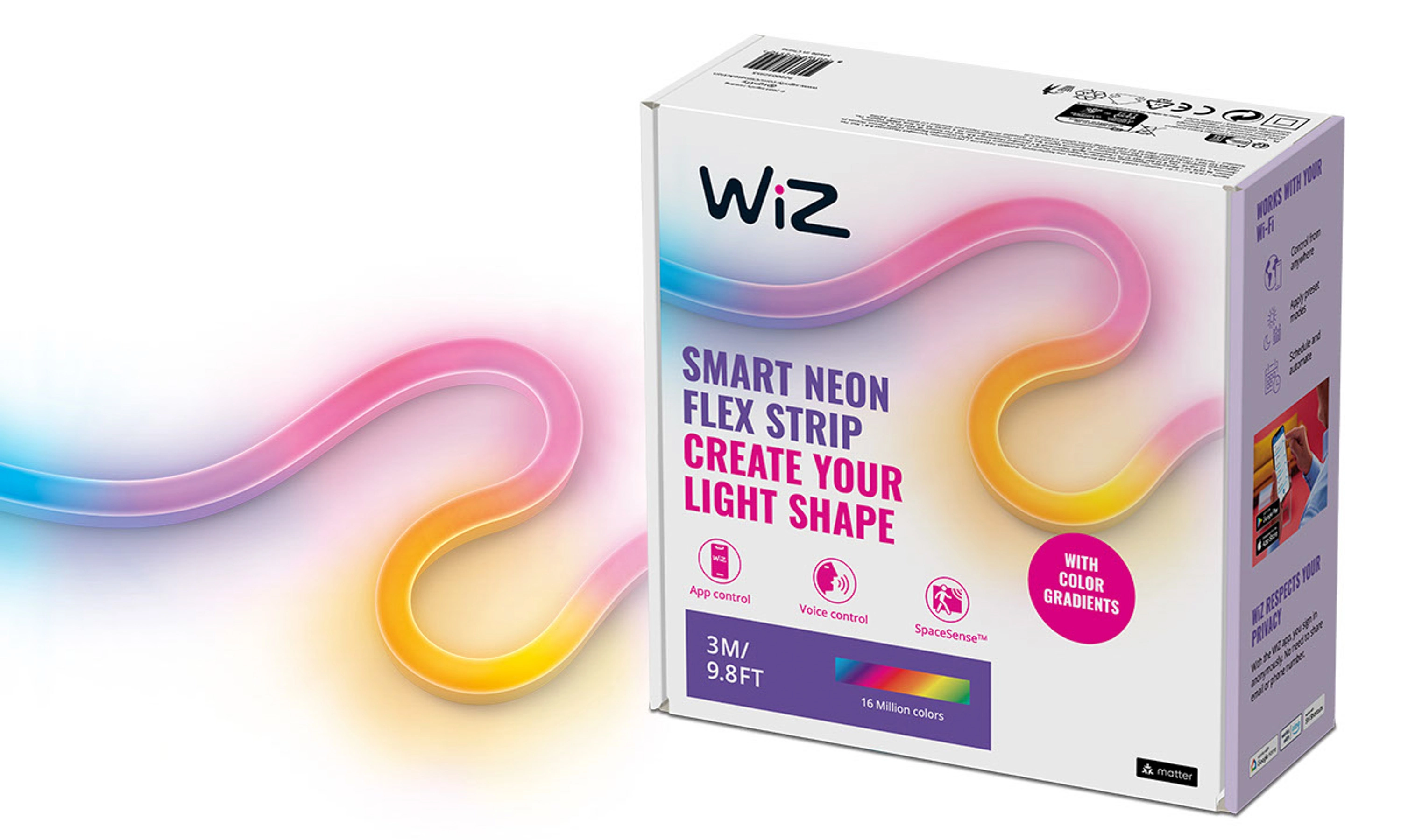 Taśma LED WiZ Neonowa Flex 3m