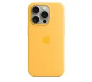 Apple Silicone Case do iPhone 15 Pro Max Żółty