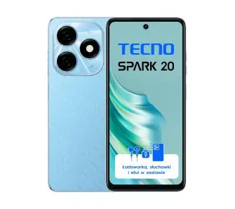 Smartfon Tecno SPARK 20 8/256GB 6,56" 90Hz 13Mpix Niebieski