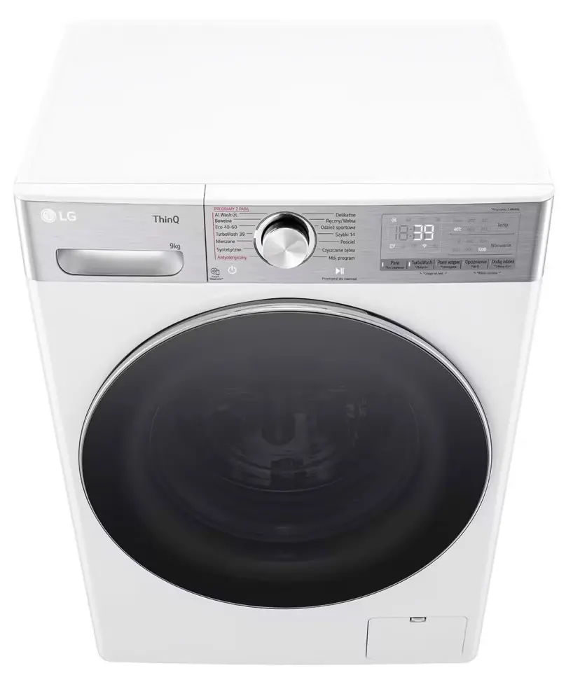 Pralka LG F2W9S902W Slim 9kg 1200obr/min Zdalne sterowanie