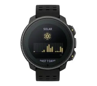 Zegarek sportowy Suunto Vertical Steel Solar All Black 49mm GPS Czarny