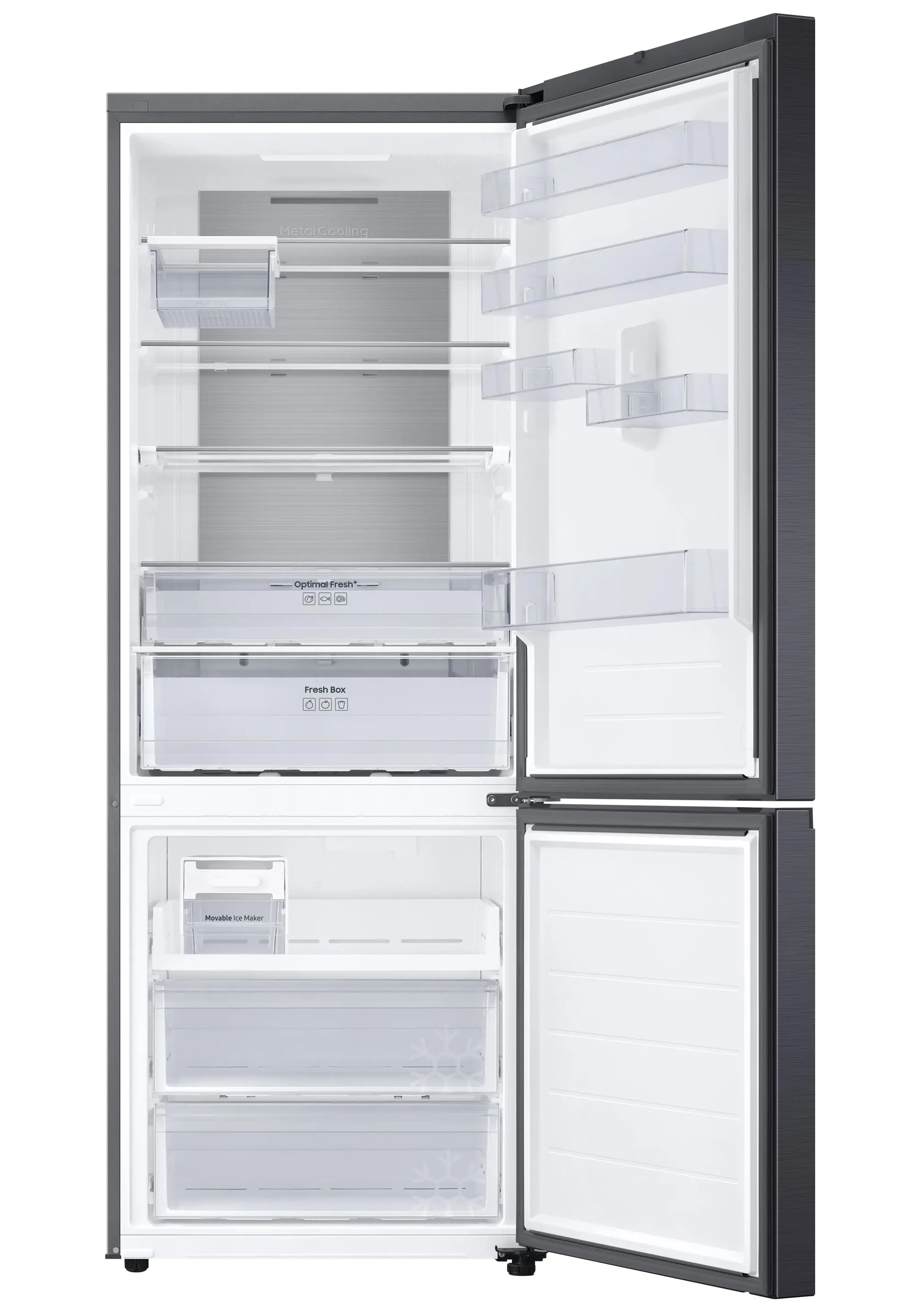 Lodówka Samsung RB53DG706CB1 Pełny No Frost 203cm Zdalne sterowanie Grafitowy