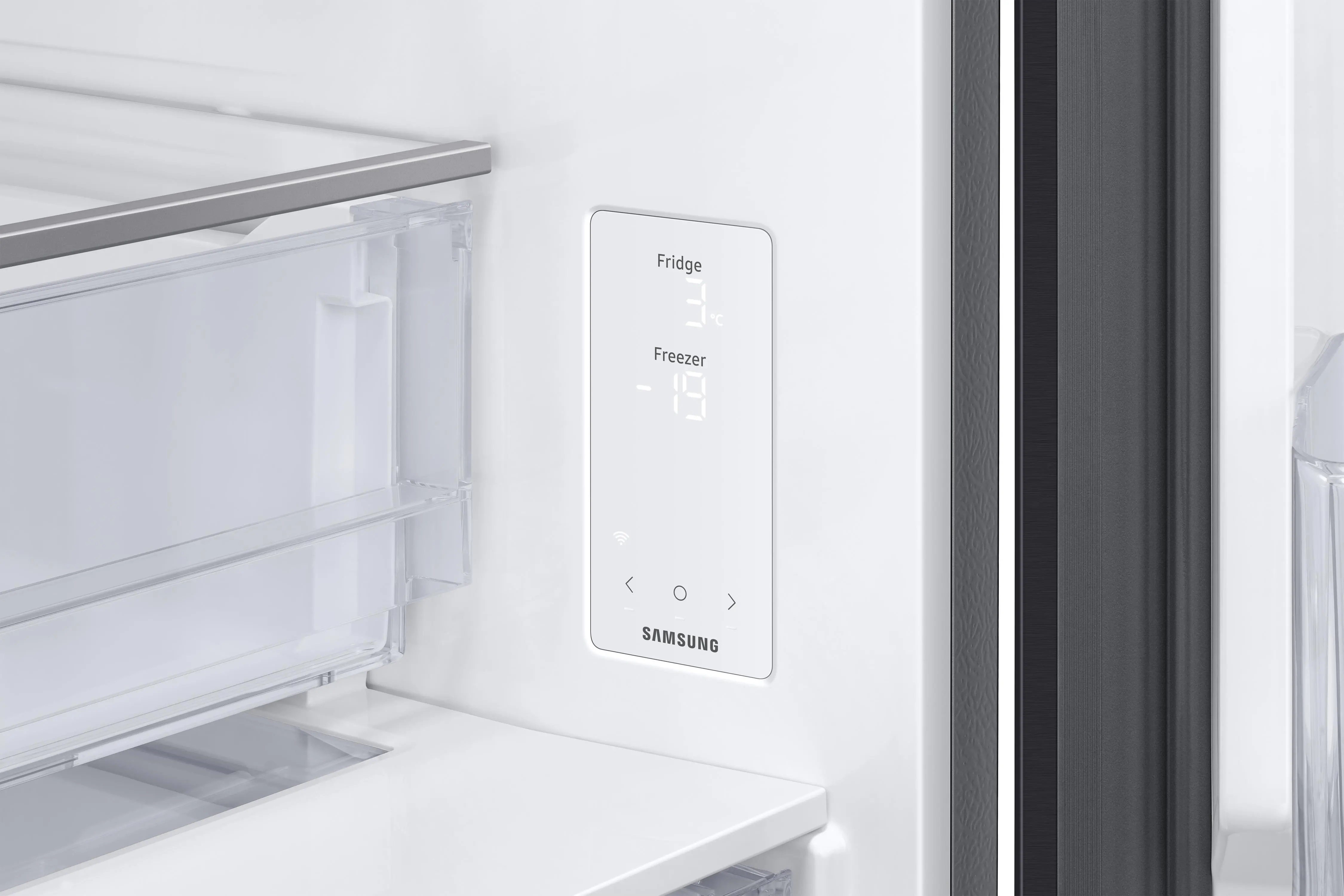 Lodówka Samsung RB53DG706CB1 Pełny No Frost 203cm Zdalne sterowanie Grafitowy