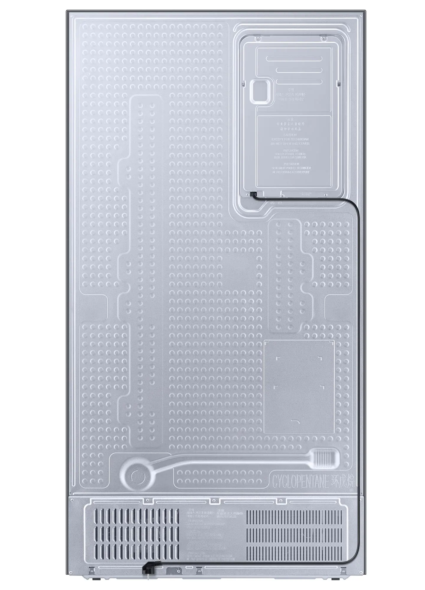 Lodówka Samsung SBS RS66DG815CB1 Pełny No Frost 178cm Zdalne sterowanie Grafitowy
