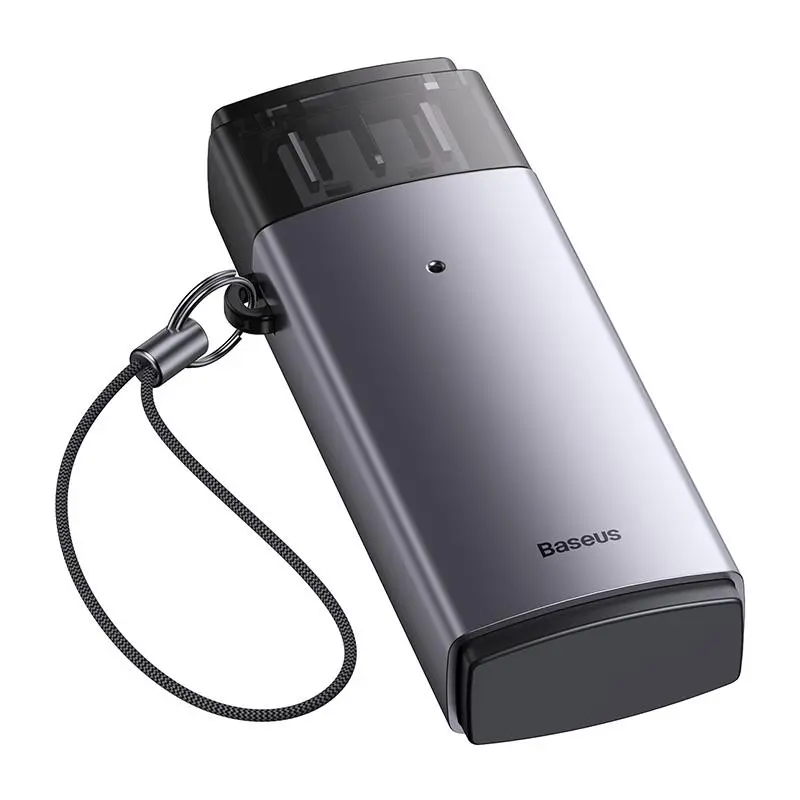 Czytnik kart Baseus Lite Series SD/TF USB Szary
