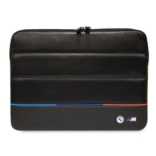 Etui na laptop BMW Carbon Tricolor BMCS16PUCARTCBK 16" Czarny