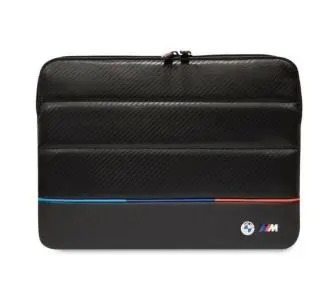 Etui na laptop BMW Carbon Tricolor BMCS16PUCARTCBK 16" Czarny