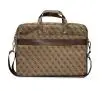 Torba na laptopa Guess Saffiano 4G Hot Stamp Triangle Logo GUCB15P4TW 16" Brązowy