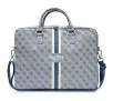 Torba na laptopa Guess 4G Printed Stripes GUCB15P4RPSB 16" Niebieski