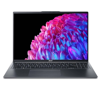 Laptop Acer Swift Go 16 SFG16-72-554Y OLED 16" Ultra 5 125H 16GB RAM 512GB Dysk SSD Win11 Szary Funkcje AI