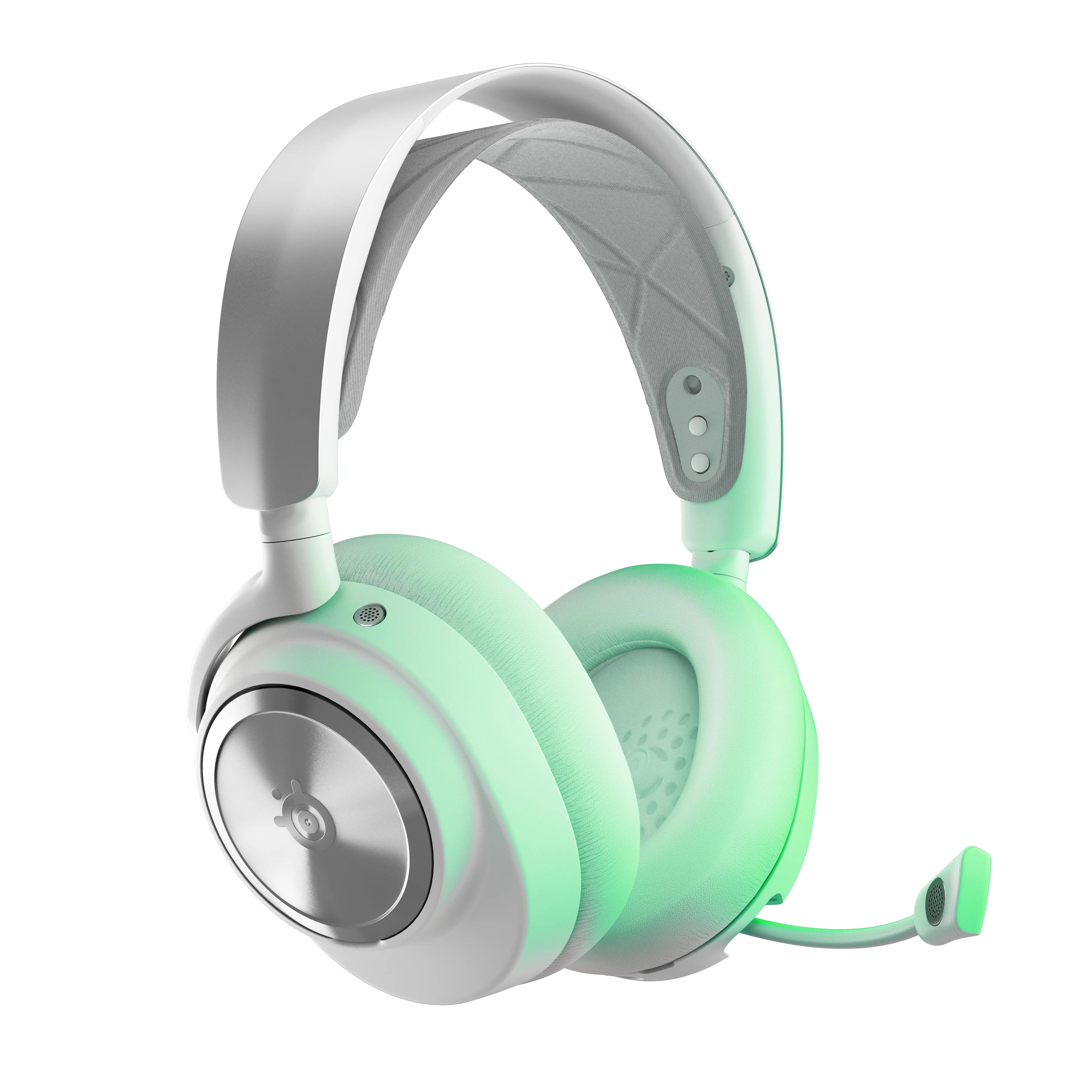Słuchawki bezprzewodowe z mikrofonem SteelSeries Arctis Nova Pro X Wireless Nauszne Biały