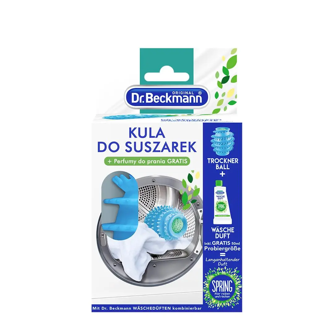 Kule do suszarki Dr. Beckmann + perfumy 50ml