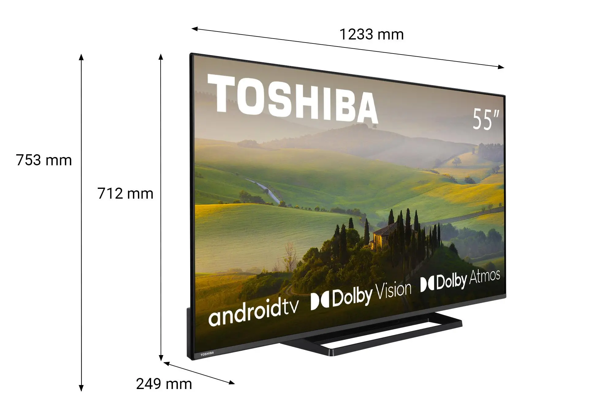 Telewizor LED Toshiba 55UA2363DG 55 cali 4K UHD