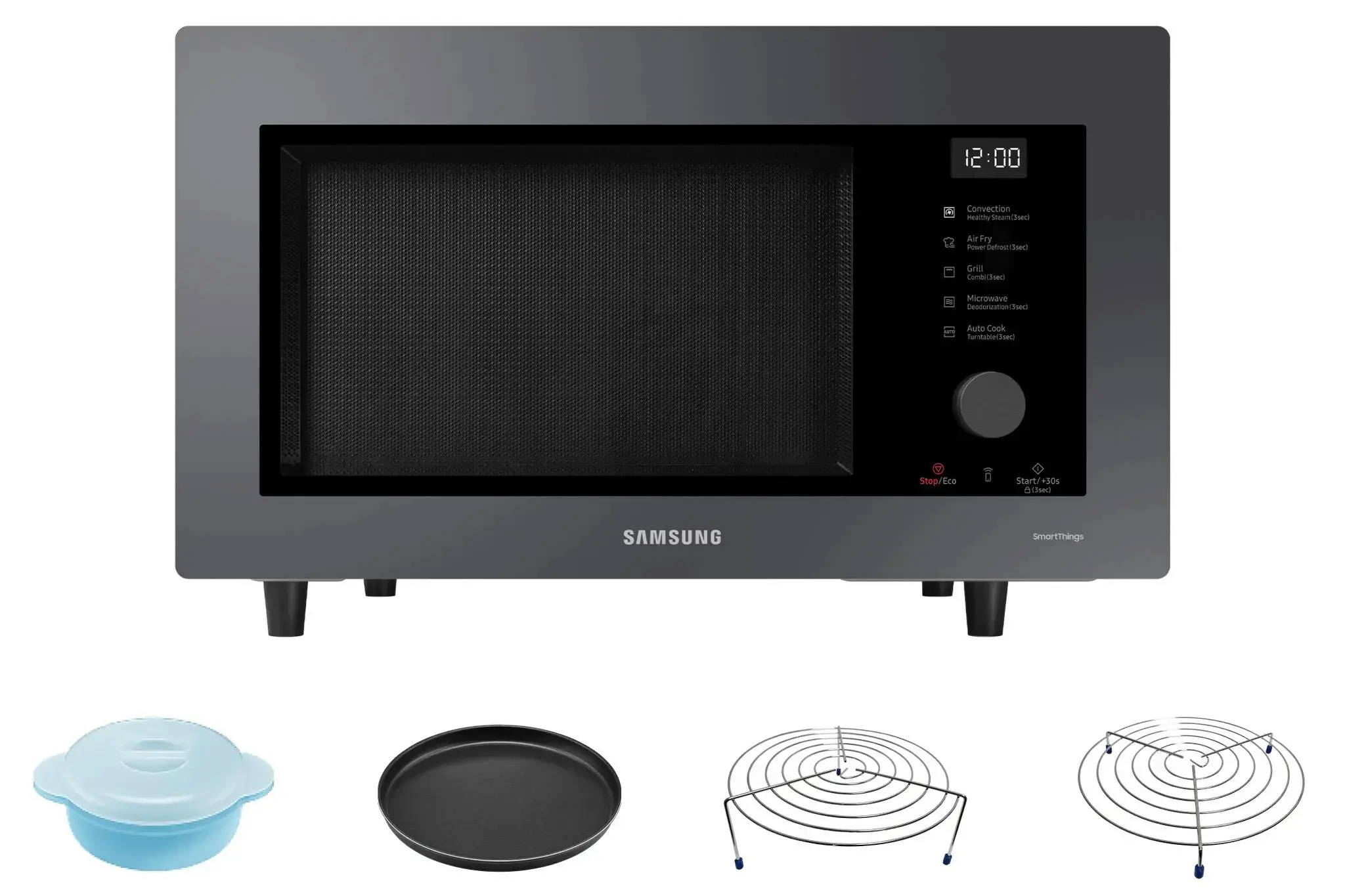 Kuchenka mikrofalowa Samsung MC32DB7746KCE2 Grill AirFry Zdalne sterowanie