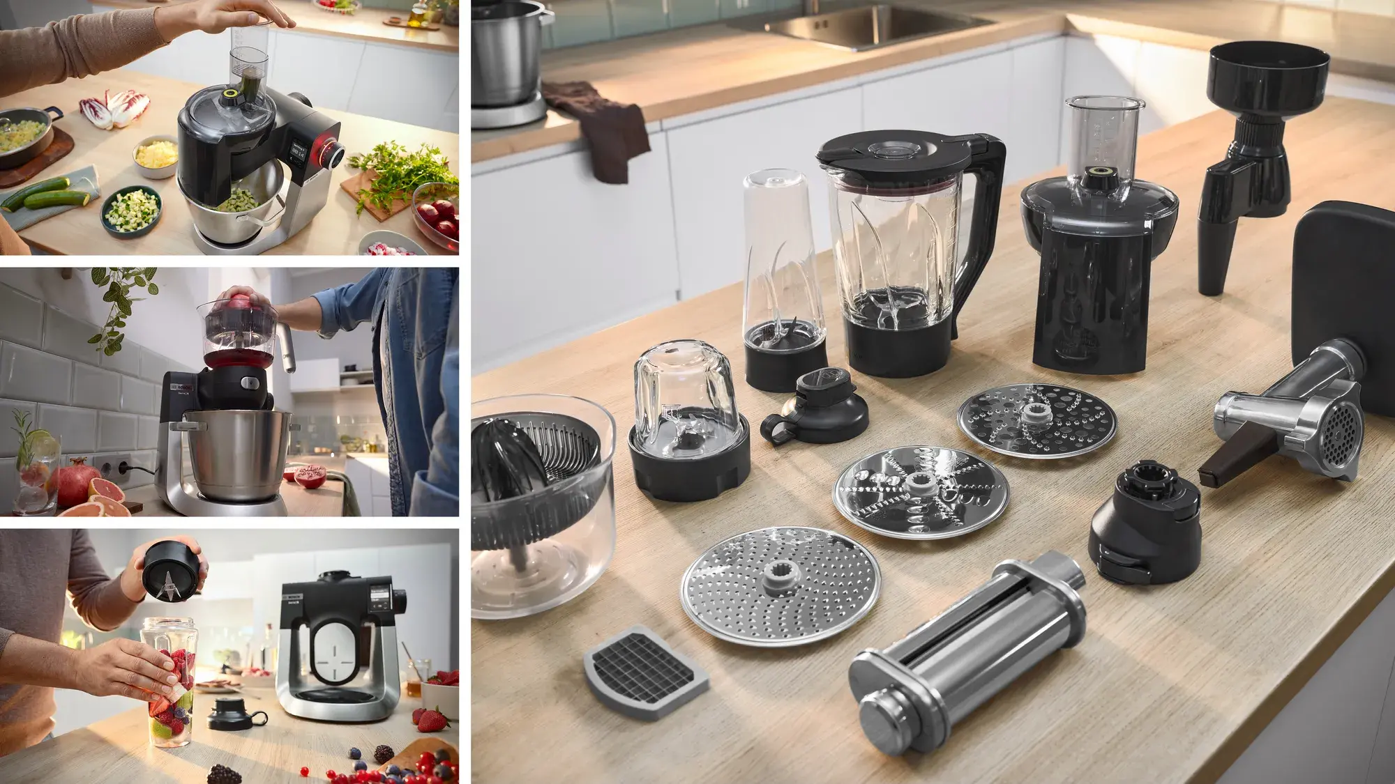 Robot planetarny Bosch MUMS6ZS35 1600W Maszynka do mielenia Rozdrabniacz Blender kielichowy