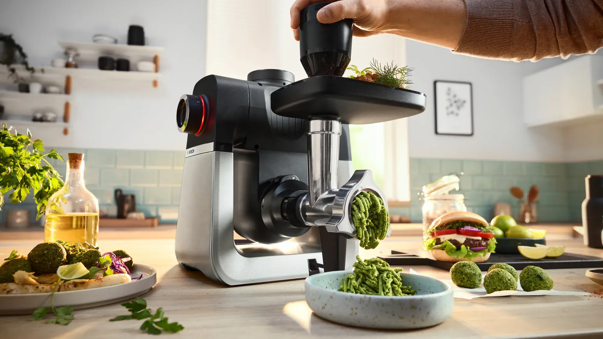 Robot planetarny Bosch MUMS6ZS35 1600W Maszynka do mielenia Rozdrabniacz Blender kielichowy