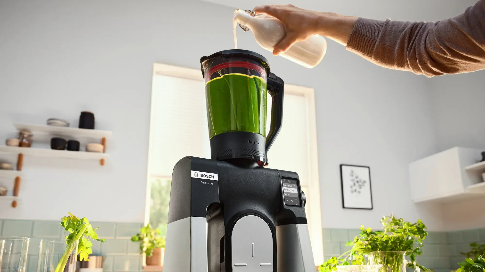 Robot planetarny Bosch MUMS6ZS35 1600W Maszynka do mielenia Rozdrabniacz Blender kielichowy