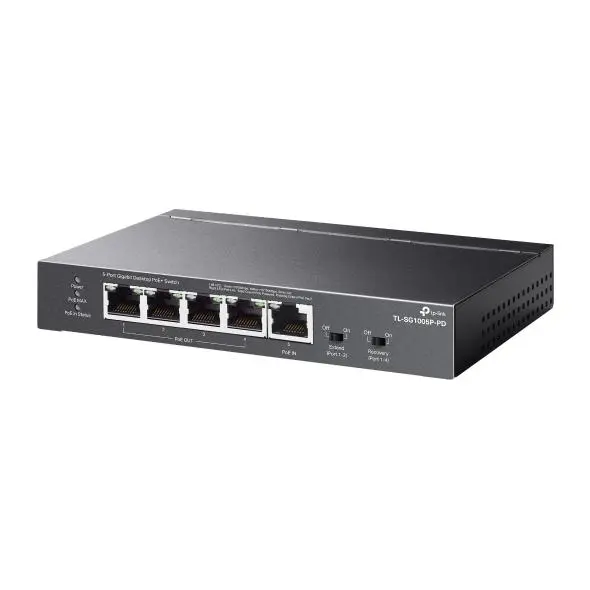 Switch TP-LINK TL-SG1005P-PD Czarny