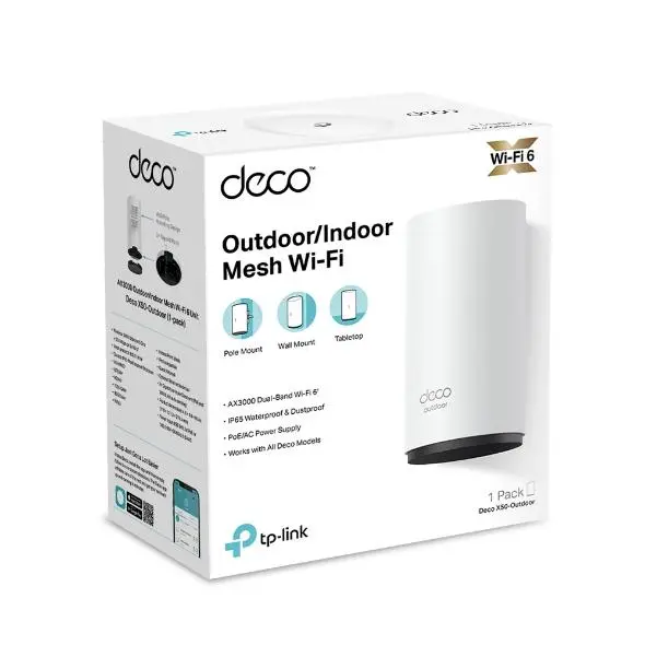 Router TP-LINK Deco X50-Outdoor 1szt. Biały