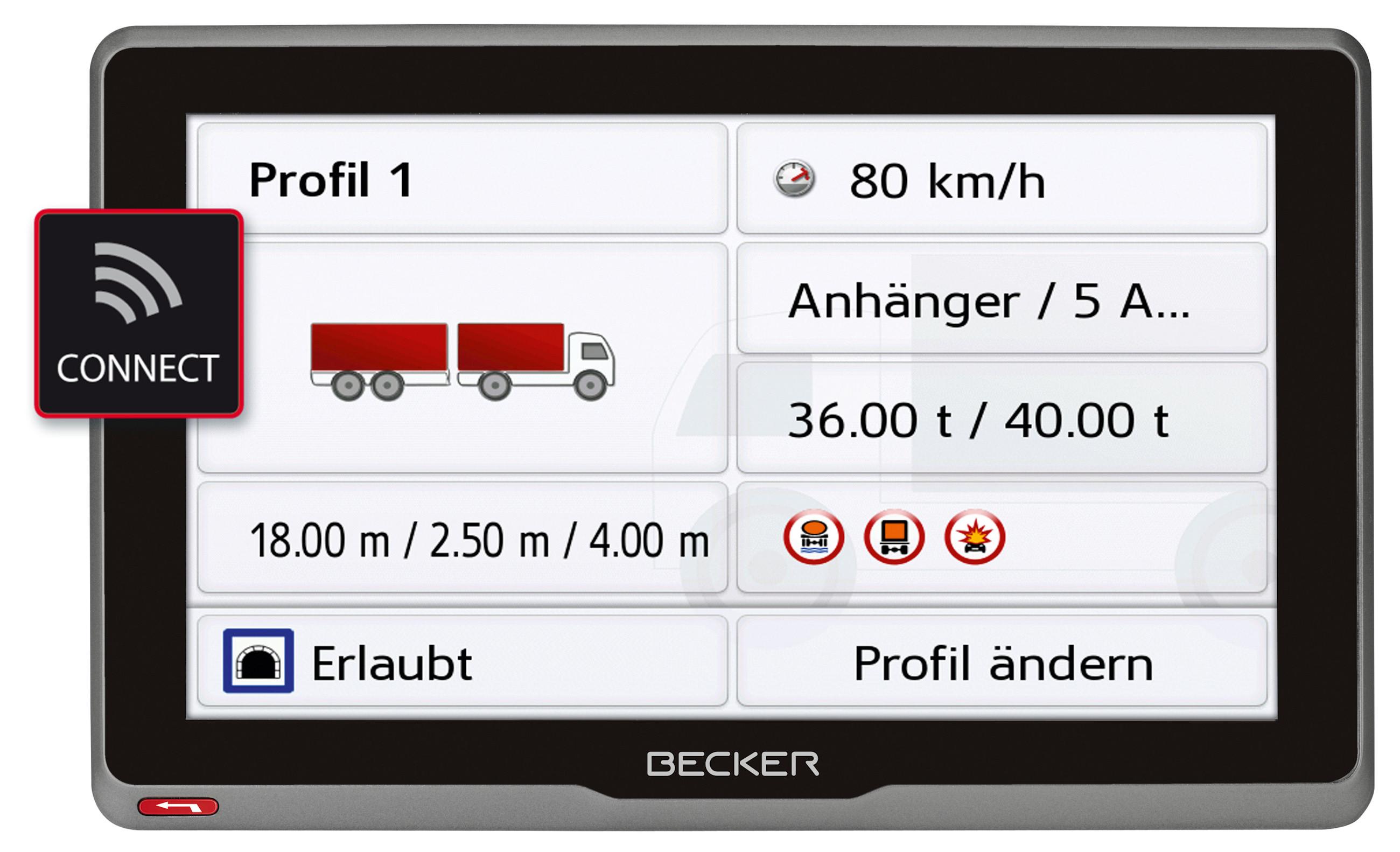 Nawigacja Becker Transit 7 SL Wi-Fi
