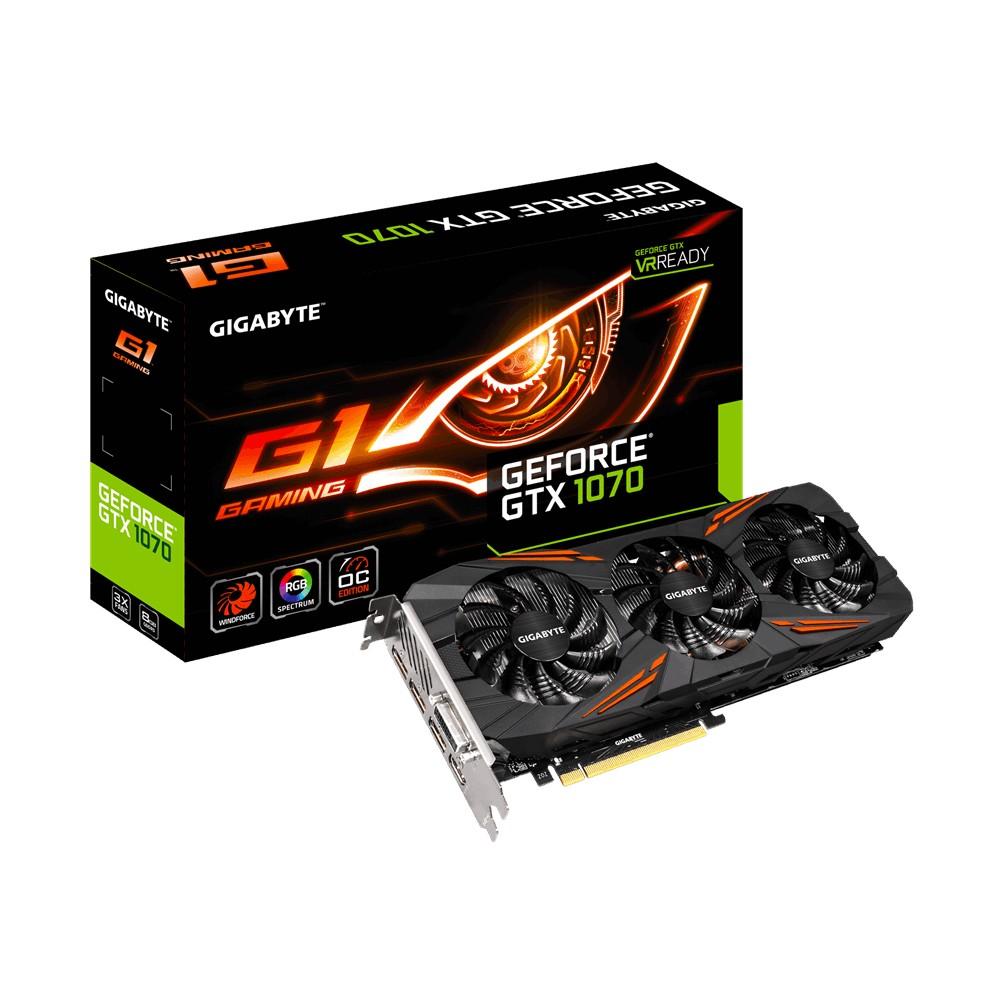 Gigabyte GeForce GTX 1070 OC 8GB GDDR5 256bit G1 Gaming