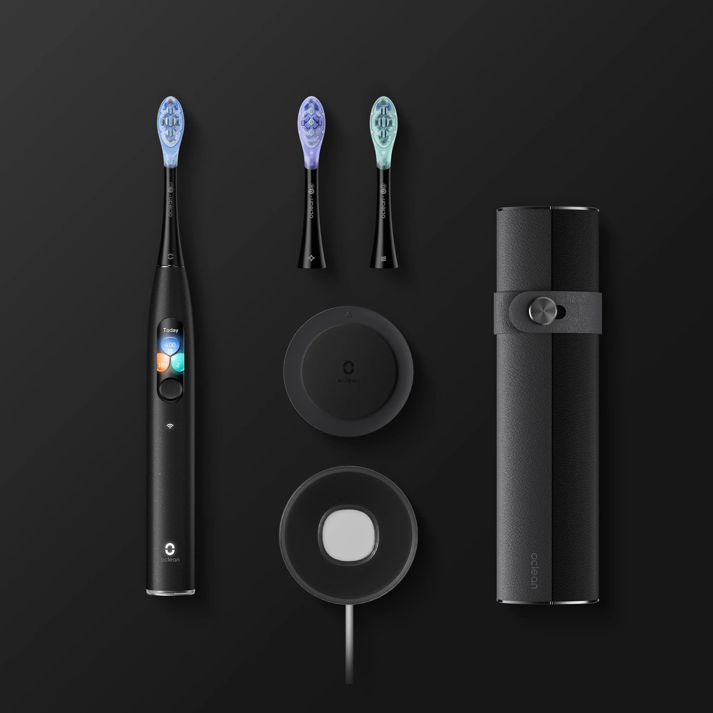 Szczoteczka soniczna Oclean X Ultra Set Czarny