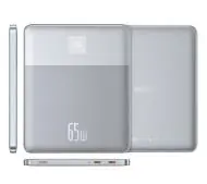Baseus Blade 2 12000mAh 65W Srebrny