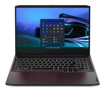 Laptop gamingowy Lenovo IdeaPad Gaming 3 15ACH6 15,6" 144Hz R5 5500H 16GB RAM 512GB Dysk SSD RTX2050 Win11 Czarny