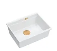 Quadron LOGAN 100 HQJ6045U1_PVDC1_U Granitowy Snow white/Miedziany