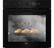 Beko BBIS17400BMSE bPro500 SteamAid Termoobieg Zdalne sterowanie Czarny