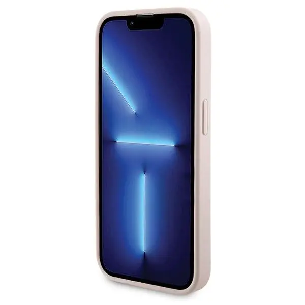 Etui Guess Zestaw do iPhone 15 Pro + Powerbank 5000mAh MagSafe 4G Metal Logo Różowy