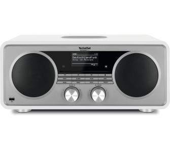 Radioodbiornik TechniSat DigitRadio 602 Radio FM DAB+ Internetowe Bluetooth Biało-srebrny