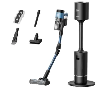 Odkurzacz bezprzewodowy Beko PowerClean Pro VRT96425VD 60min Wymienny akumulator Mini elektroszczotka