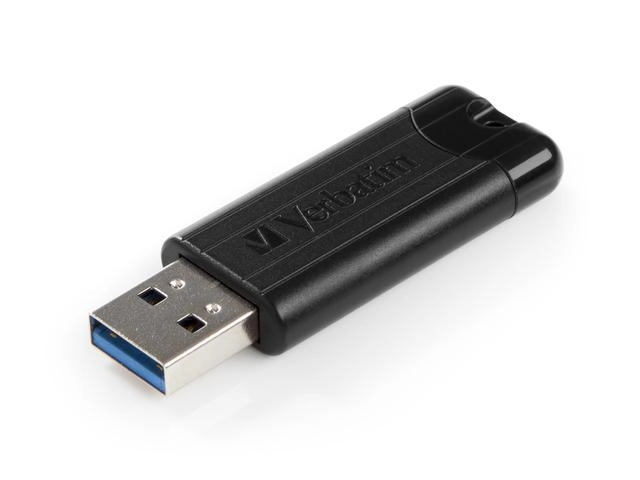 PenDrive Verbatim PinStripe 32GB USB 3.0 Czarny