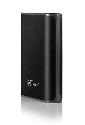 Powerbank Techlink 527027 ReCharge 7800 mAh (czarny)