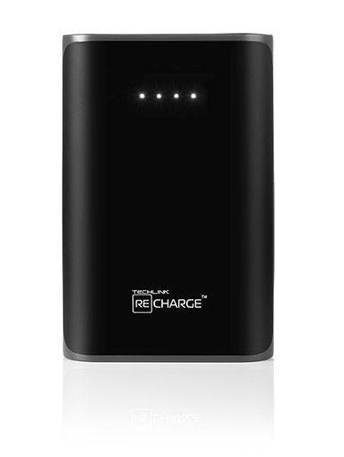 Powerbank Techlink 527027 ReCharge 7800 mAh (czarny)