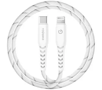 Kabel Energea Nyloflex USB-C do Lightning C94 MFI 1,5m Biały