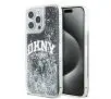 Etui DKNY Hardcase Liquid Glitter Big Logo do iPhone 14 Pro Max Czarny