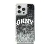 Etui DKNY Hardcase Liquid Glitter Big Logo do iPhone 14 Pro Max Czarny