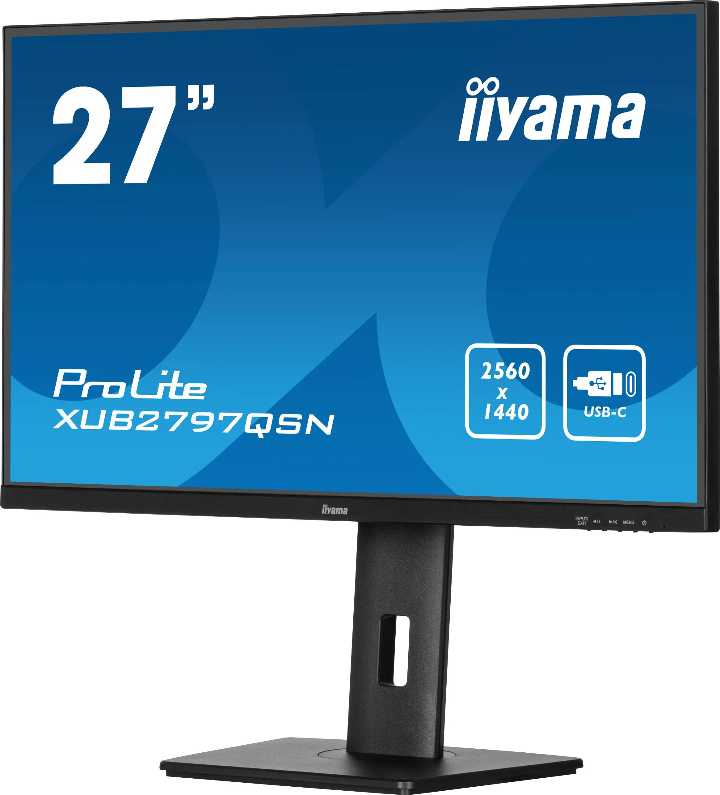 Monitor iiyama ProLite XUB2797QSN-B1 27" 2K IPS 100Hz 1ms MPRT
