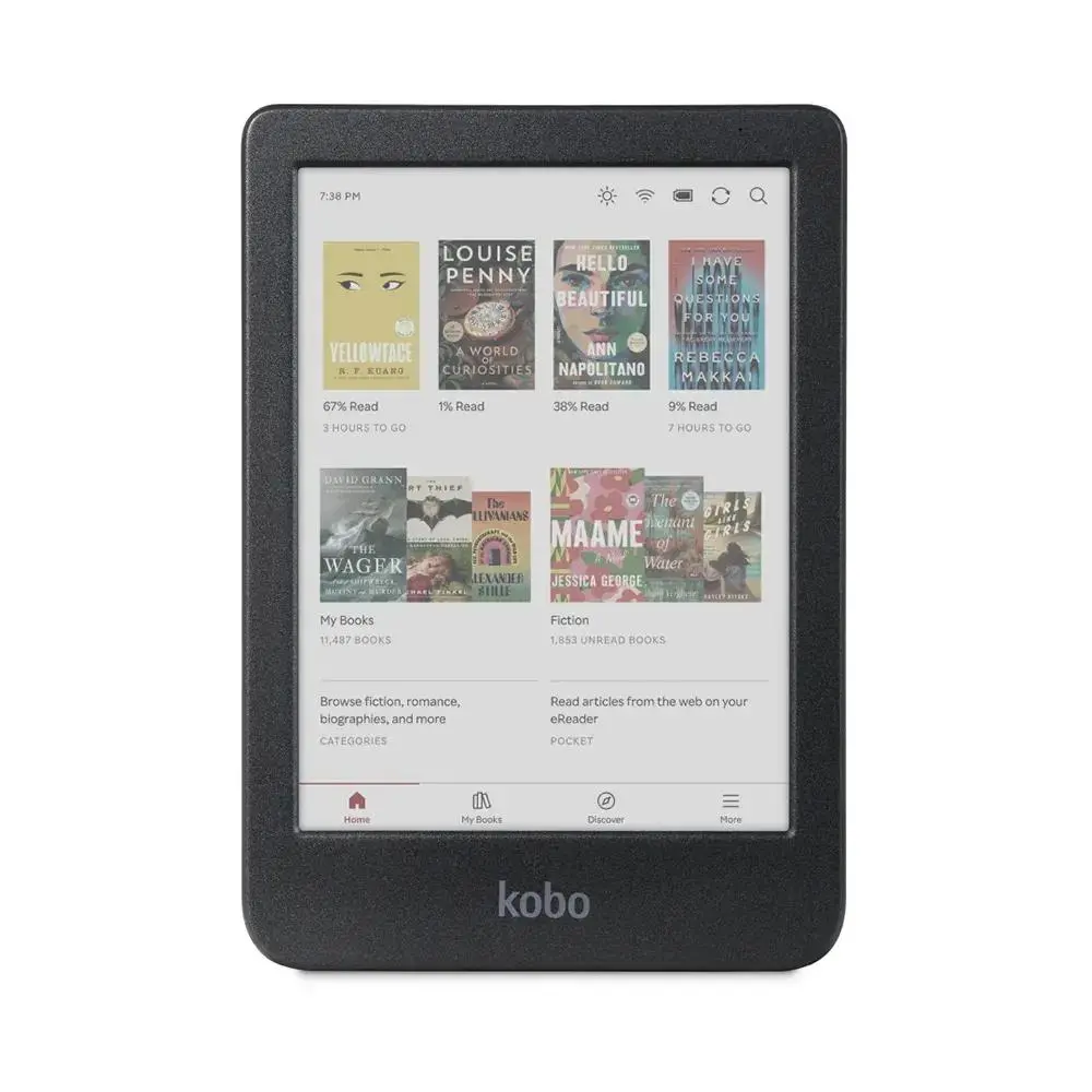 Czytnik E-booków Kobo Clara Colour 6" 16GB WiFi Bluetooth Czarny