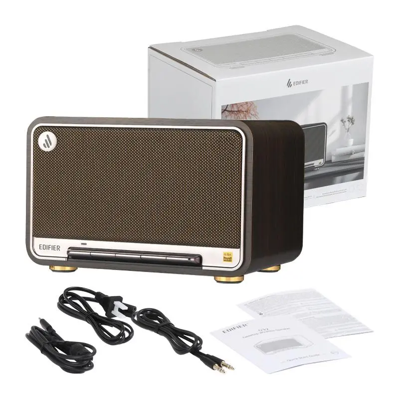 Głośnik Bluetooth Edifier D32 60W Czarny Orzech