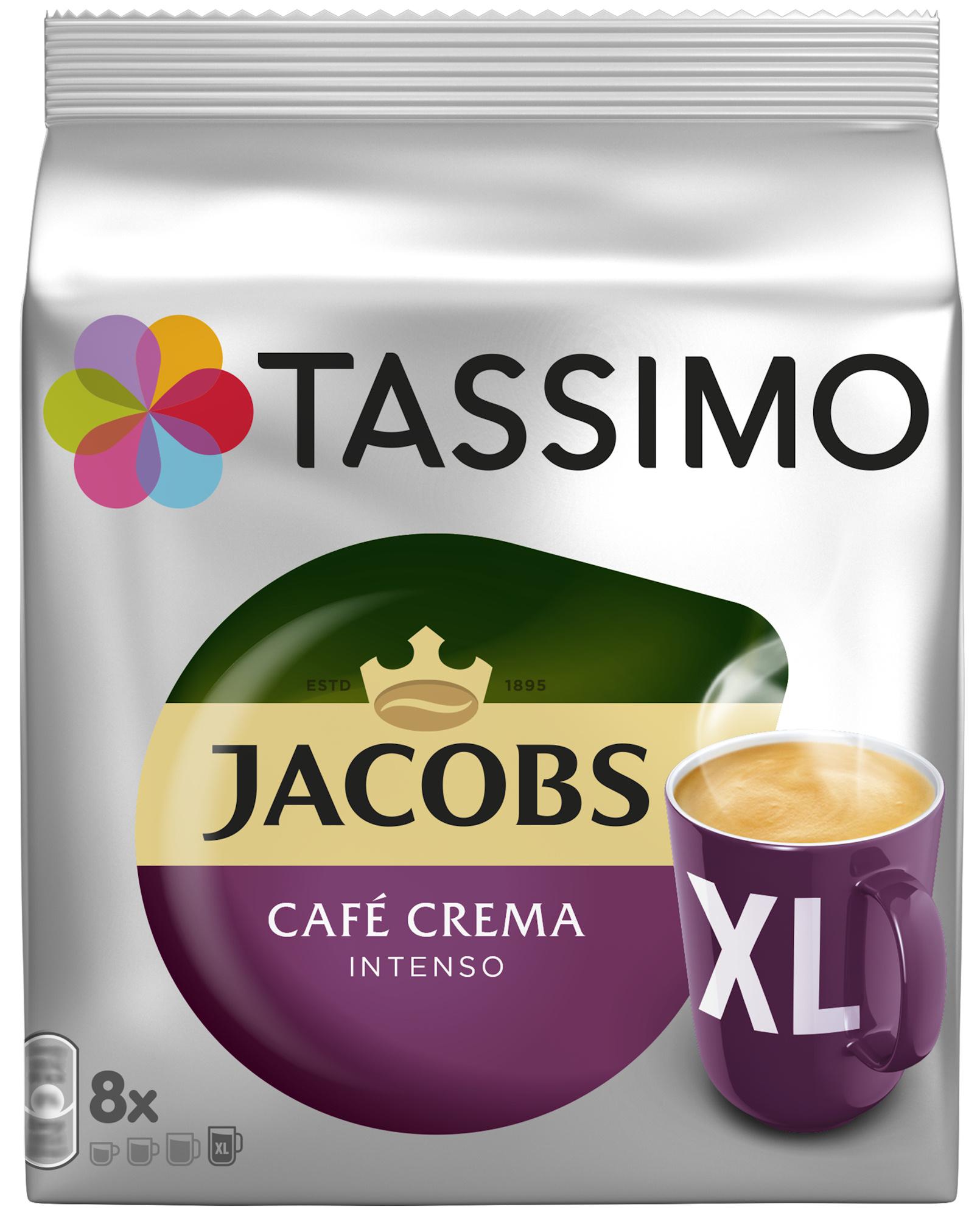 Kapsułki Tassimo Jacobs Caffe Crema Intenso XL 144g