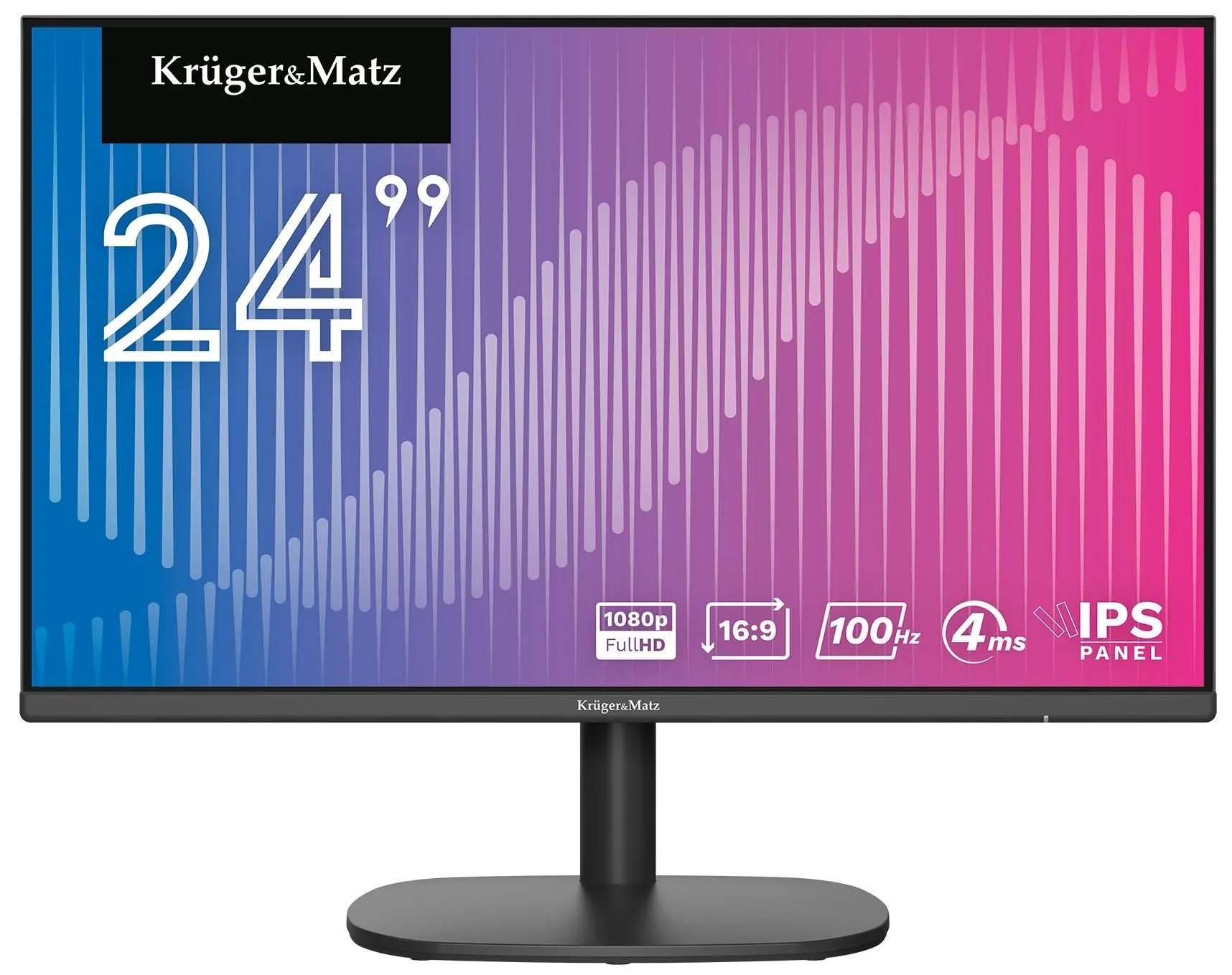 Monitor Kruger & Matz KM0198-M24 24" Full HD VA 100Hz 4ms
