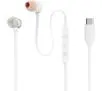 Słuchawki przewodowe JBL Tune 310C USB-C Dokanałowe Biały