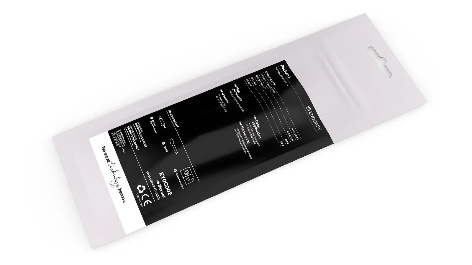 Pasta termoprzewodząca Endorfy Pactum 1 25g